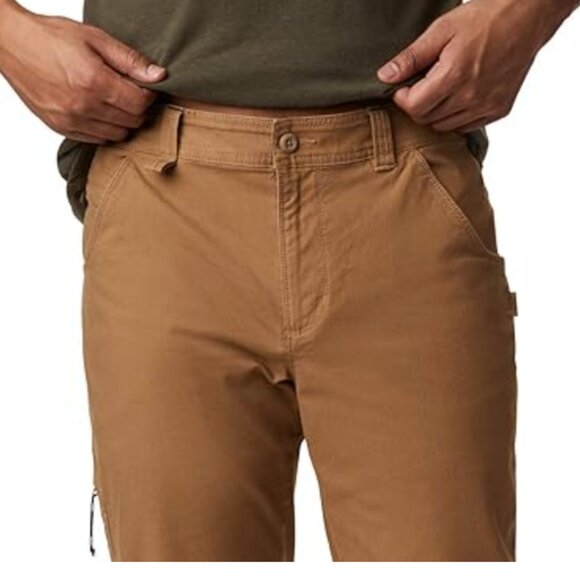 Columbia Mens Straight Fit Canvas Flex Pant Size 32x32 Outdoor Hiking Activewear - Picture 1 of 14